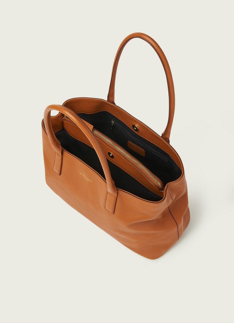 Tan leather handbag uk sale