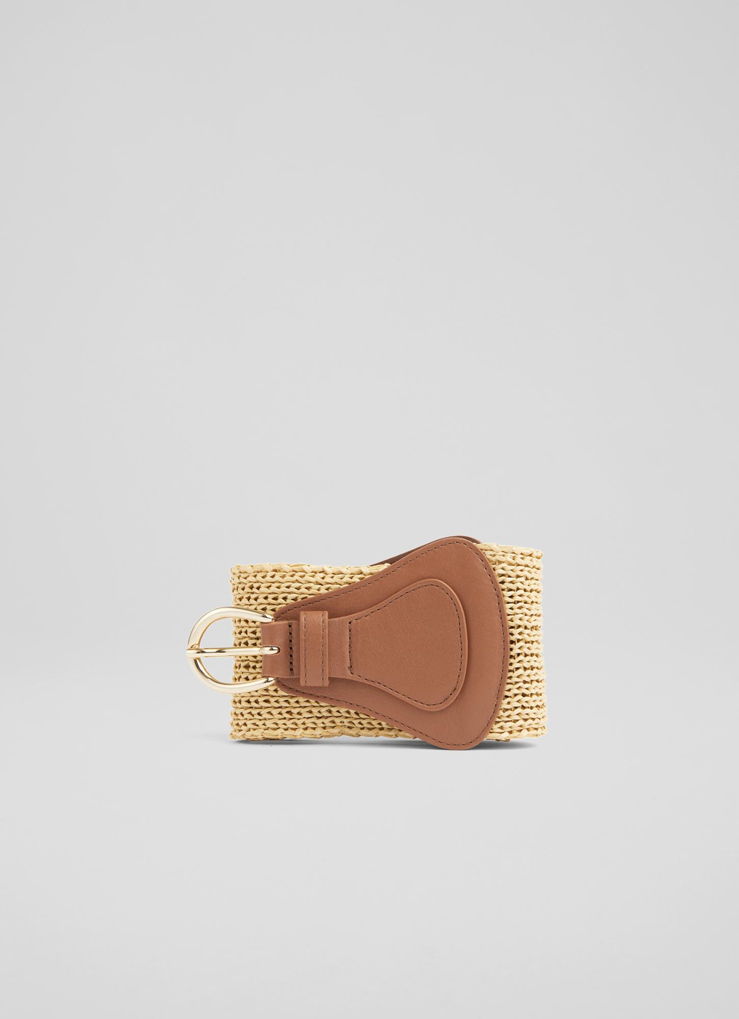 New L.K. Bennett tan belt in S/M Eliana Tan Leather Belt | Accessories | Sale | Collections  main image 3