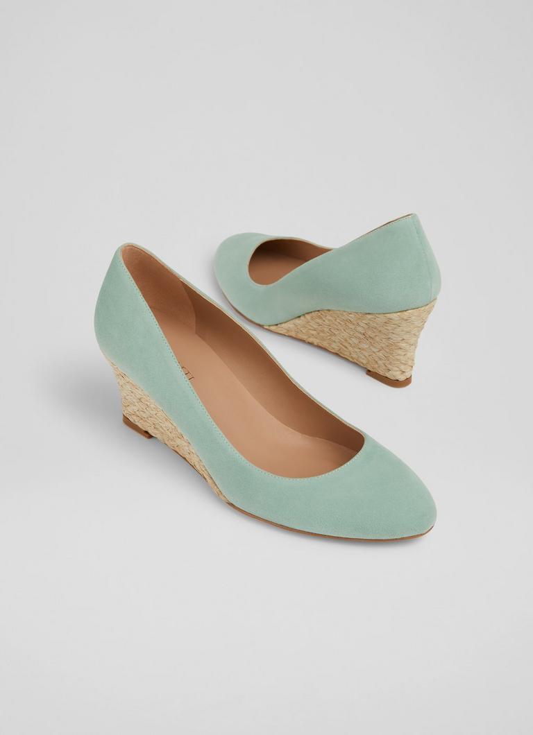 Mint 2025 green espadrilles