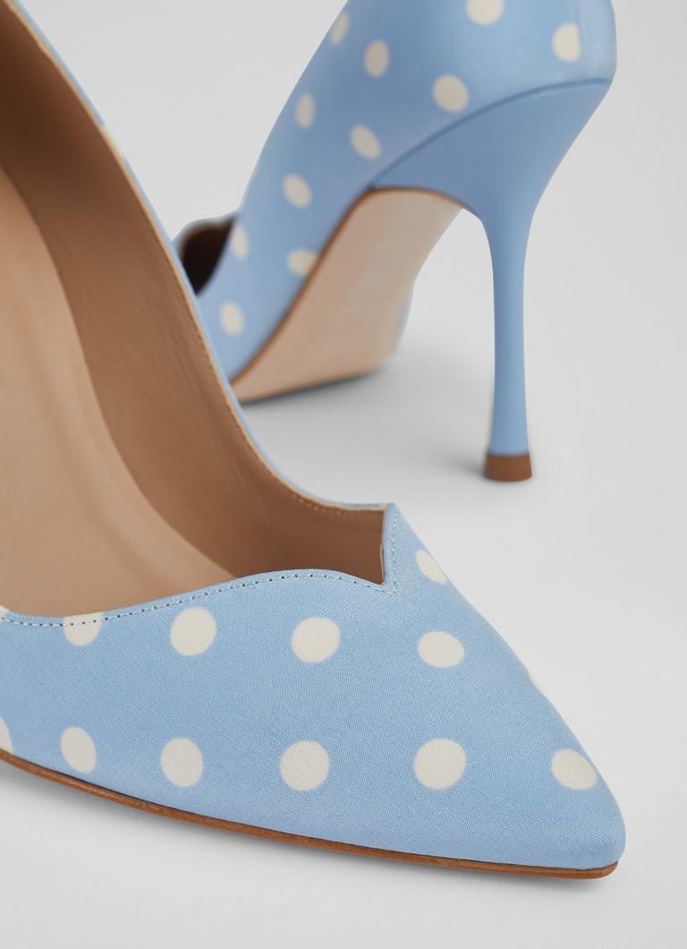 Spotty heels top