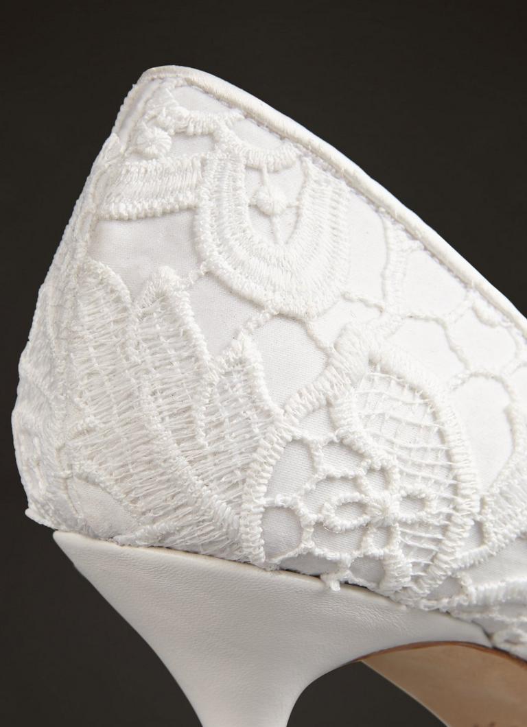 Leilani Cream Lace Wedding Shoes View All Shoes Collections L.K.Bennett London