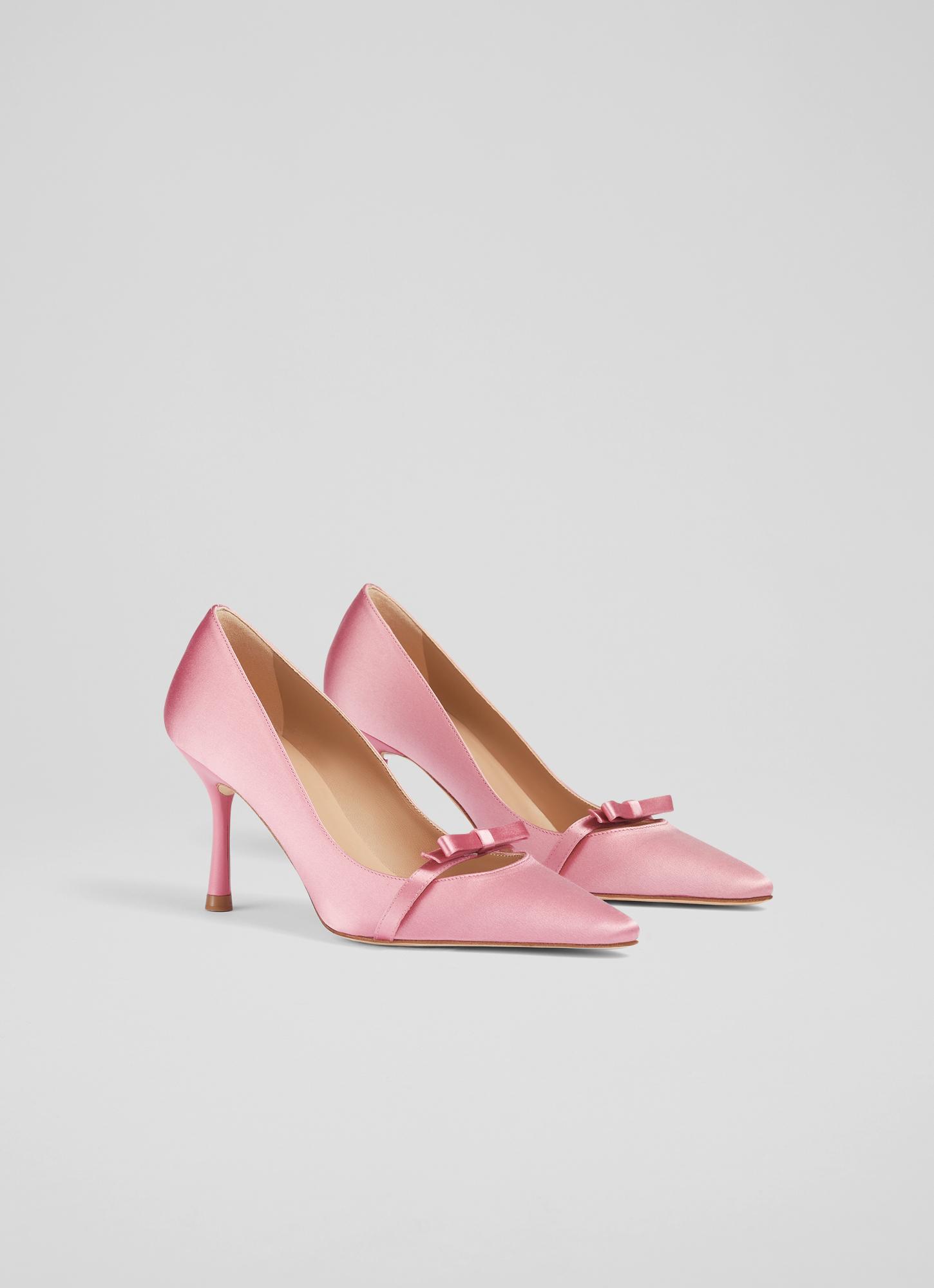 pink court shoes uk