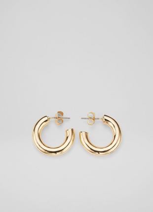Aiden Gold Large Hoop Earrings