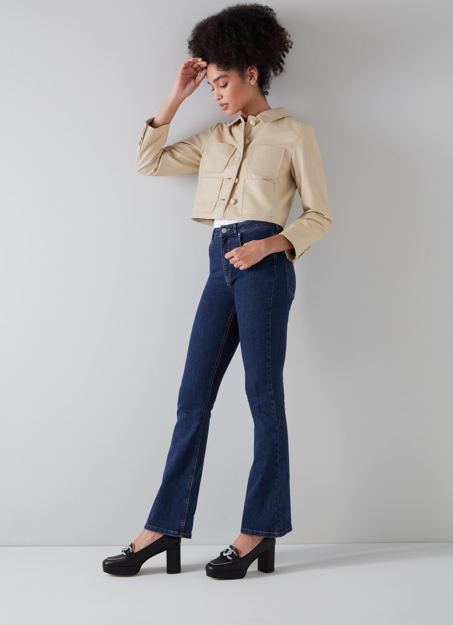 lk bennett cream jacket