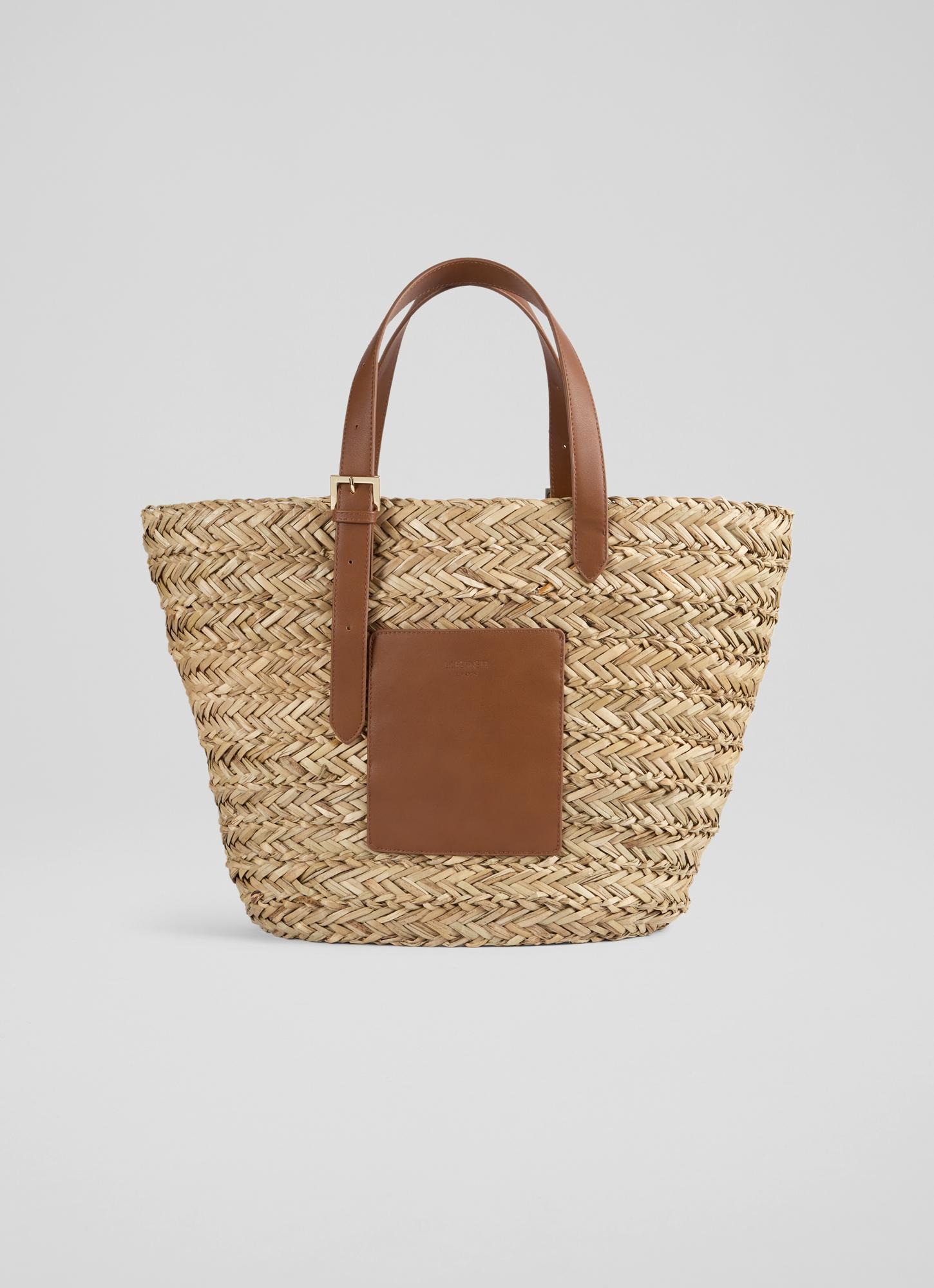 Lk bennett straw outlet bag