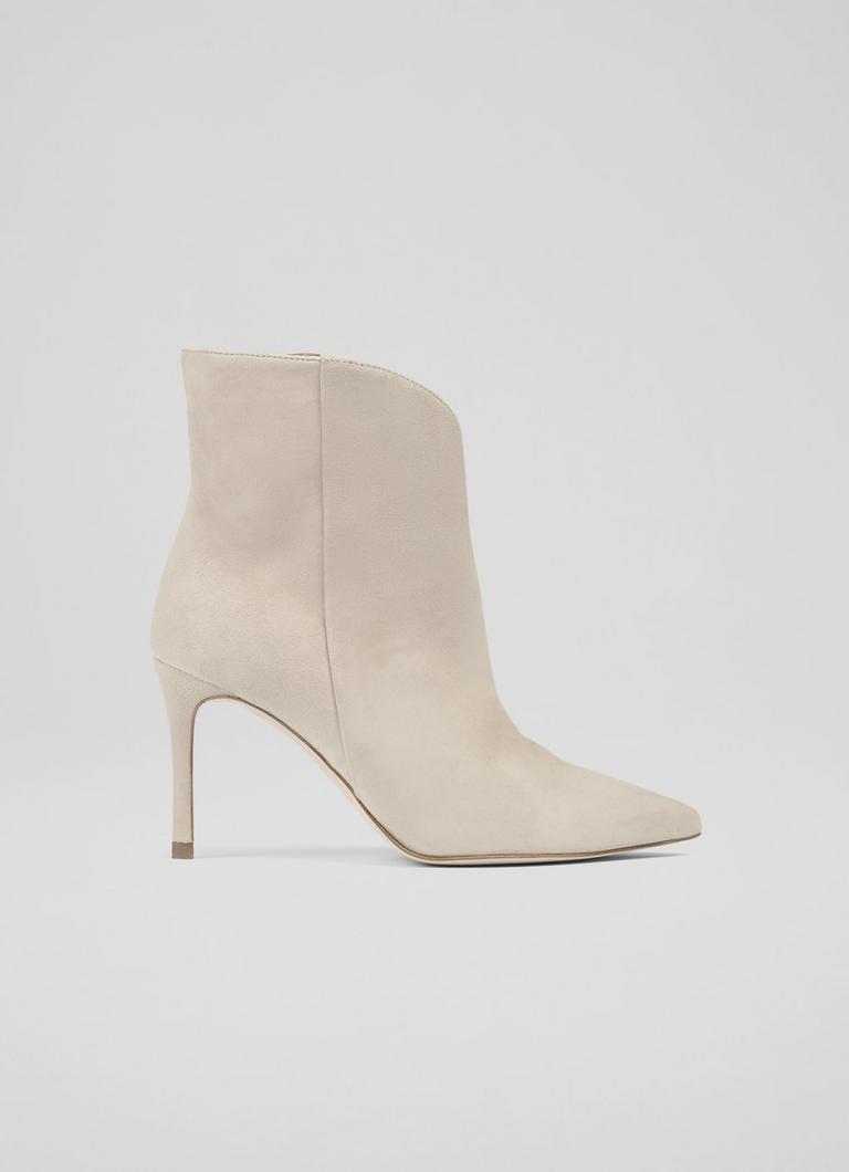 Taytum Desert Suede Pull On Ankle Boots Sale Collections L.K.Bennett London