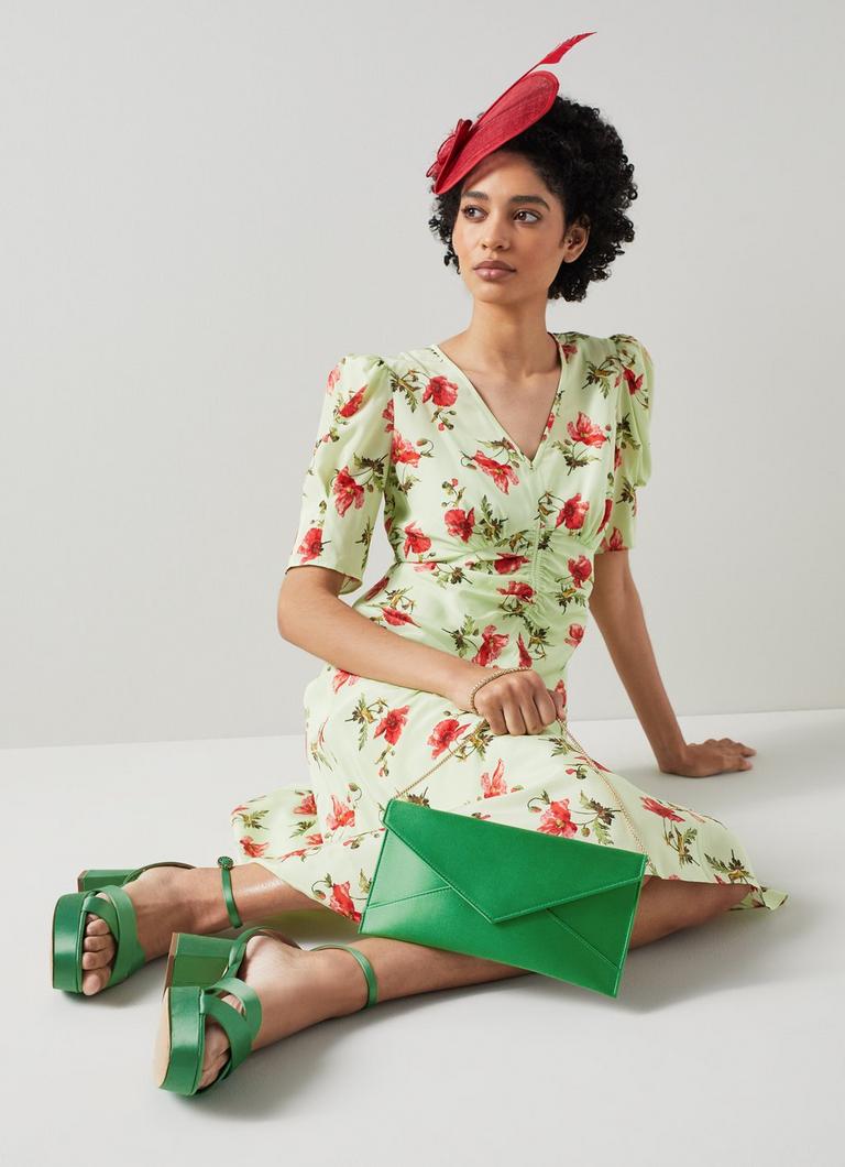 Lk bennett 2025 green sandals