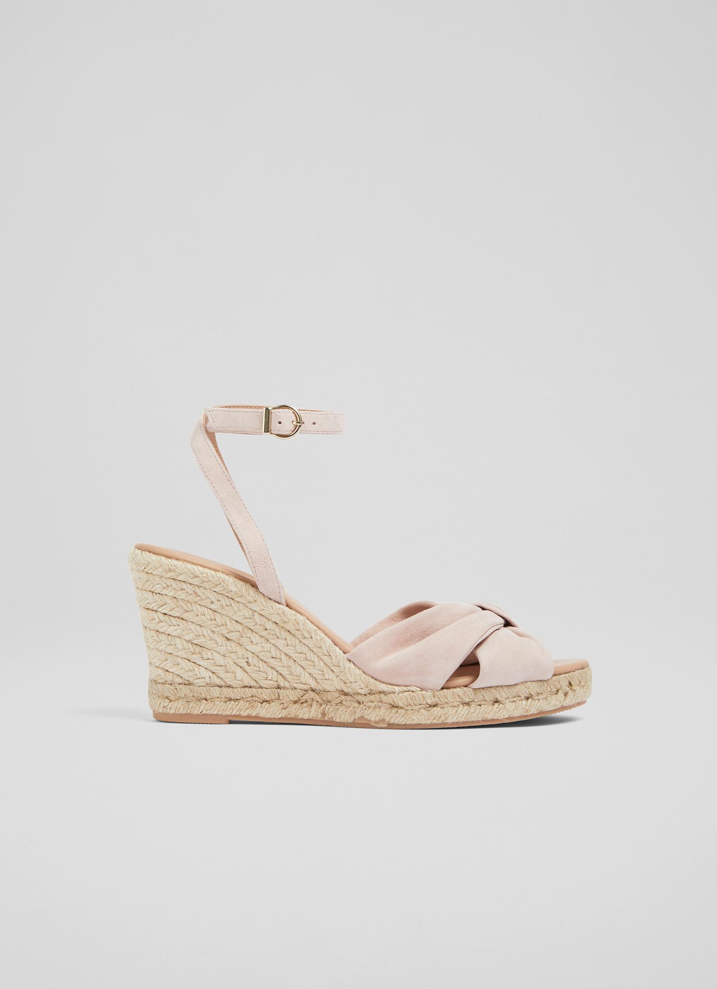 Angela Pink Suede Espadrille Sandals Sale Collections
