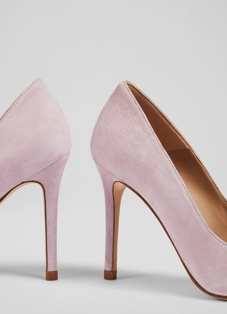 Lilac suede best sale pumps