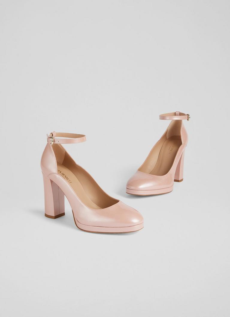Pink patent court deals shoes