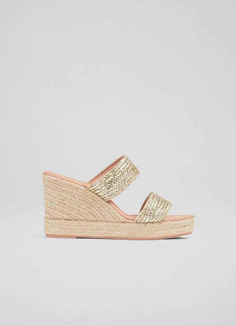 Gold slip 2025 on wedges