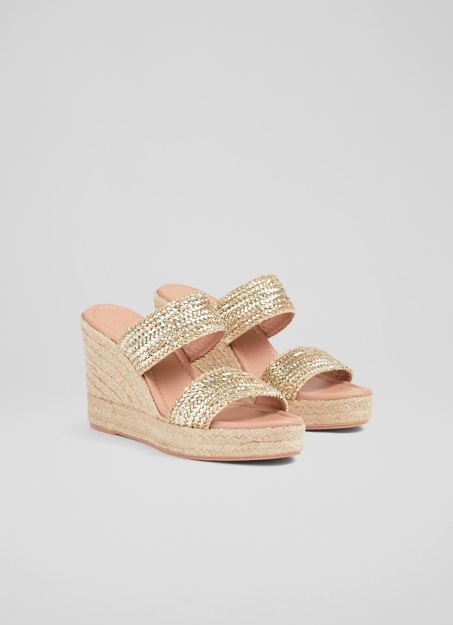 Cream wedge sales espadrilles uk