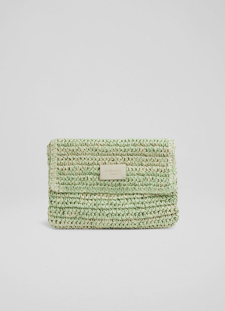 Green clutch bag 2025 new look