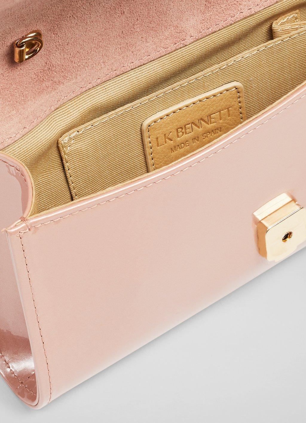 Félicie patent leather clutch bag Louis Vuitton Pink in Patent