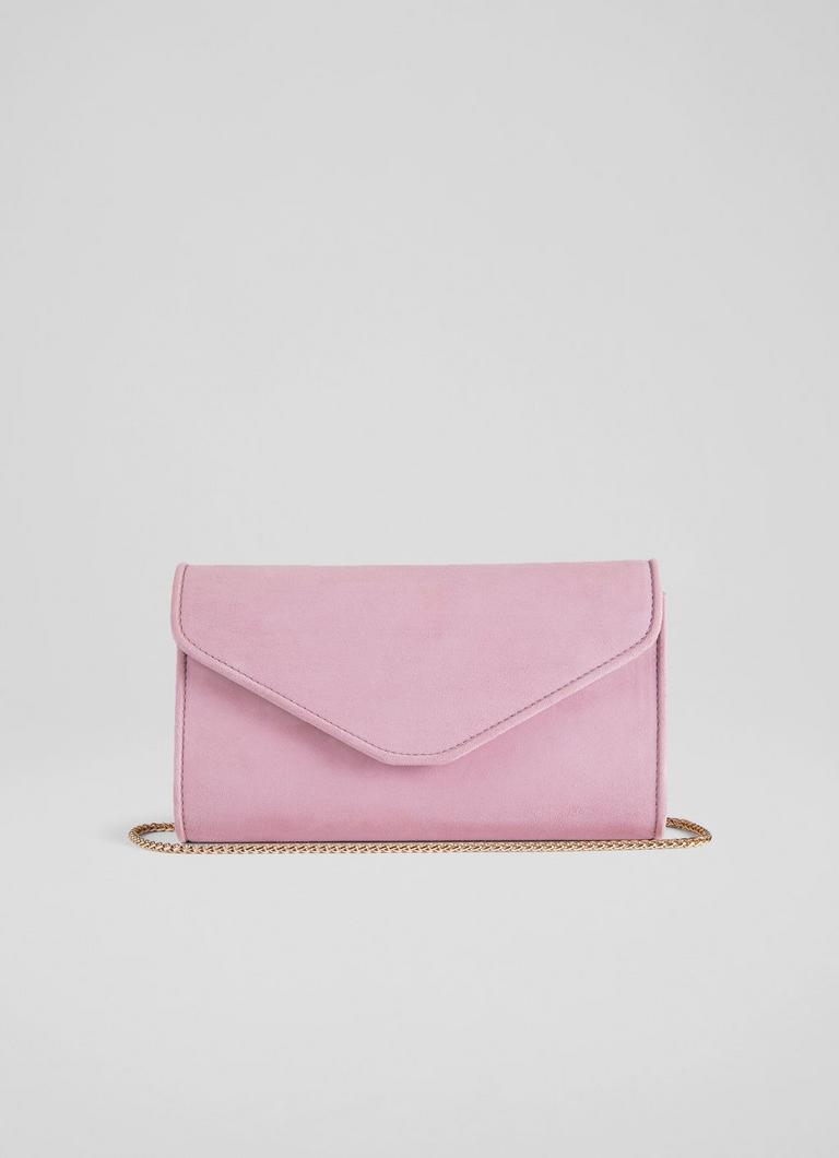 Pale lilac clutch bag online