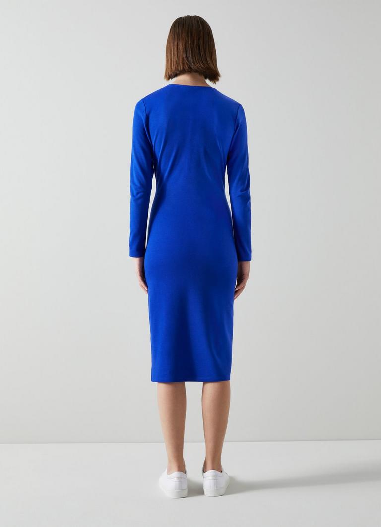 Alex Blue Jersey Wrap Dress Sale Collections L.K.Bennett London