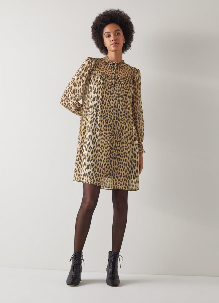 Lk bennett leopard dress outlet