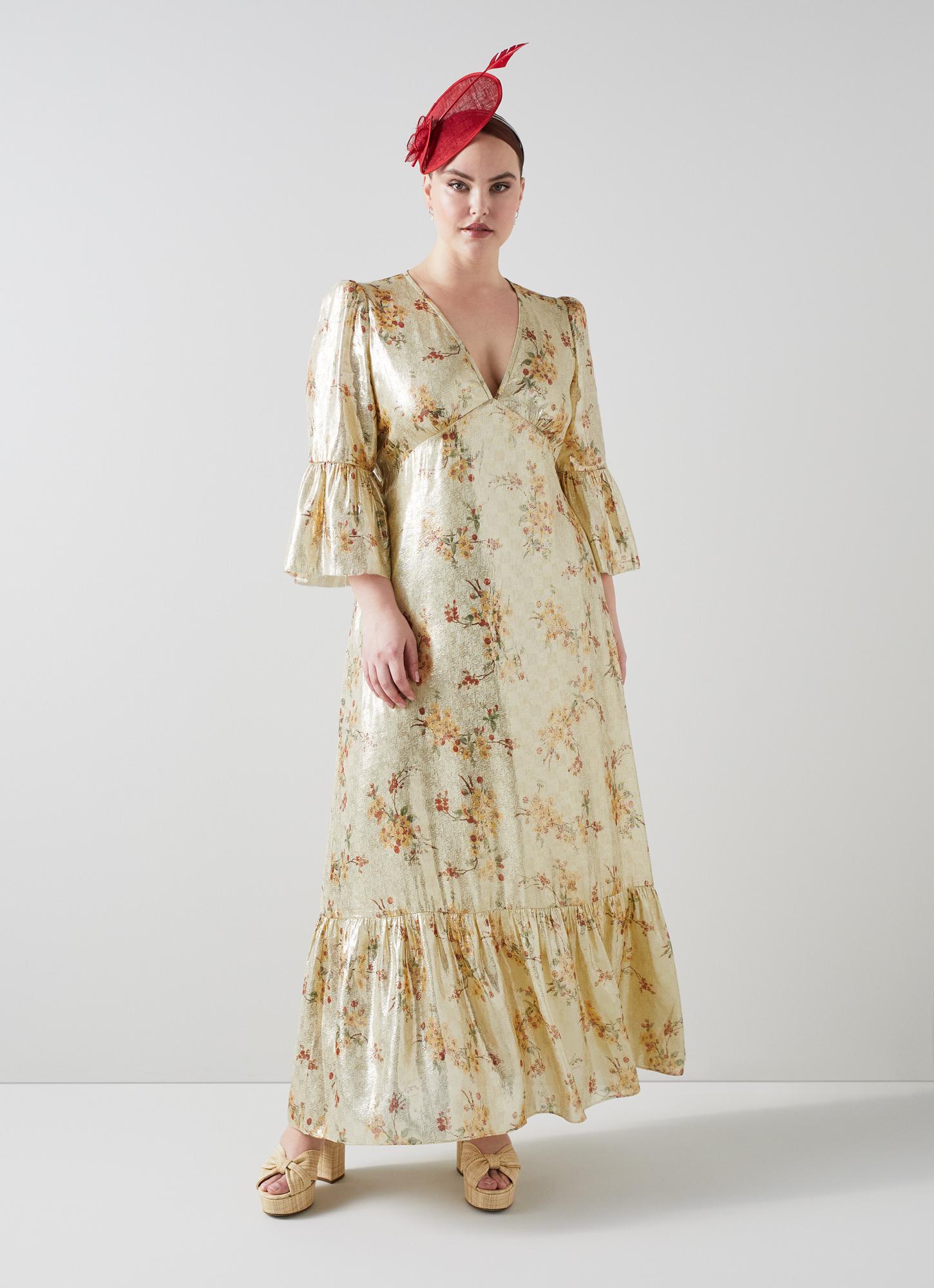 chinese dress ladies Soleil Silk Maxi Dress Cinderella Blue Silk  Idh