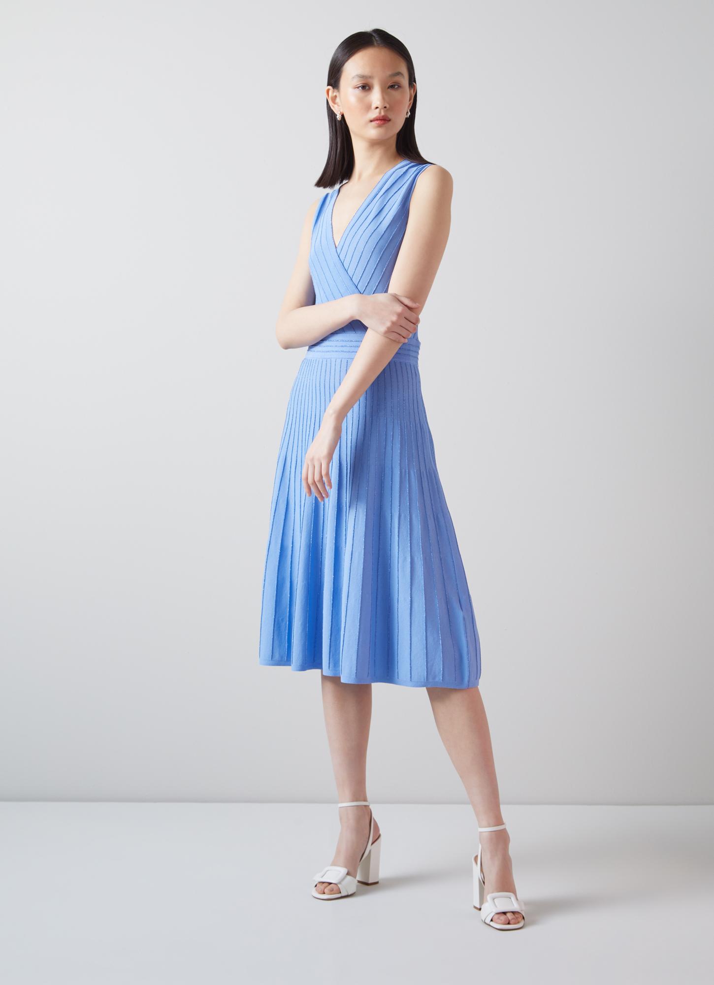 Lk bennett blue dress cheap