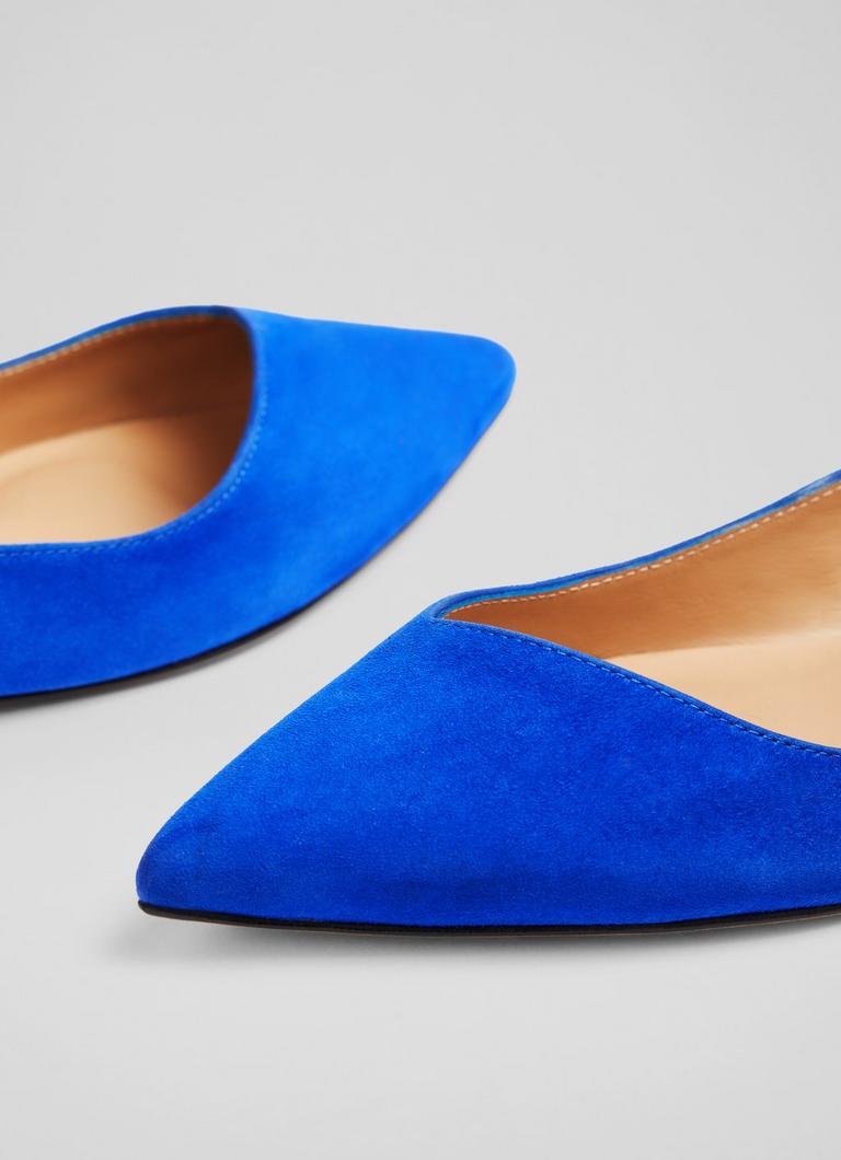 Royal blue 2025 flat shoes uk
