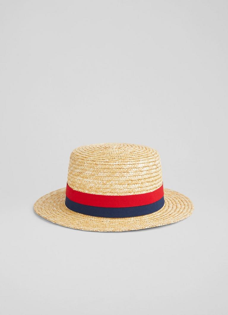 Rowan Natural Straw Boater Sale Collections L.K.Bennett London