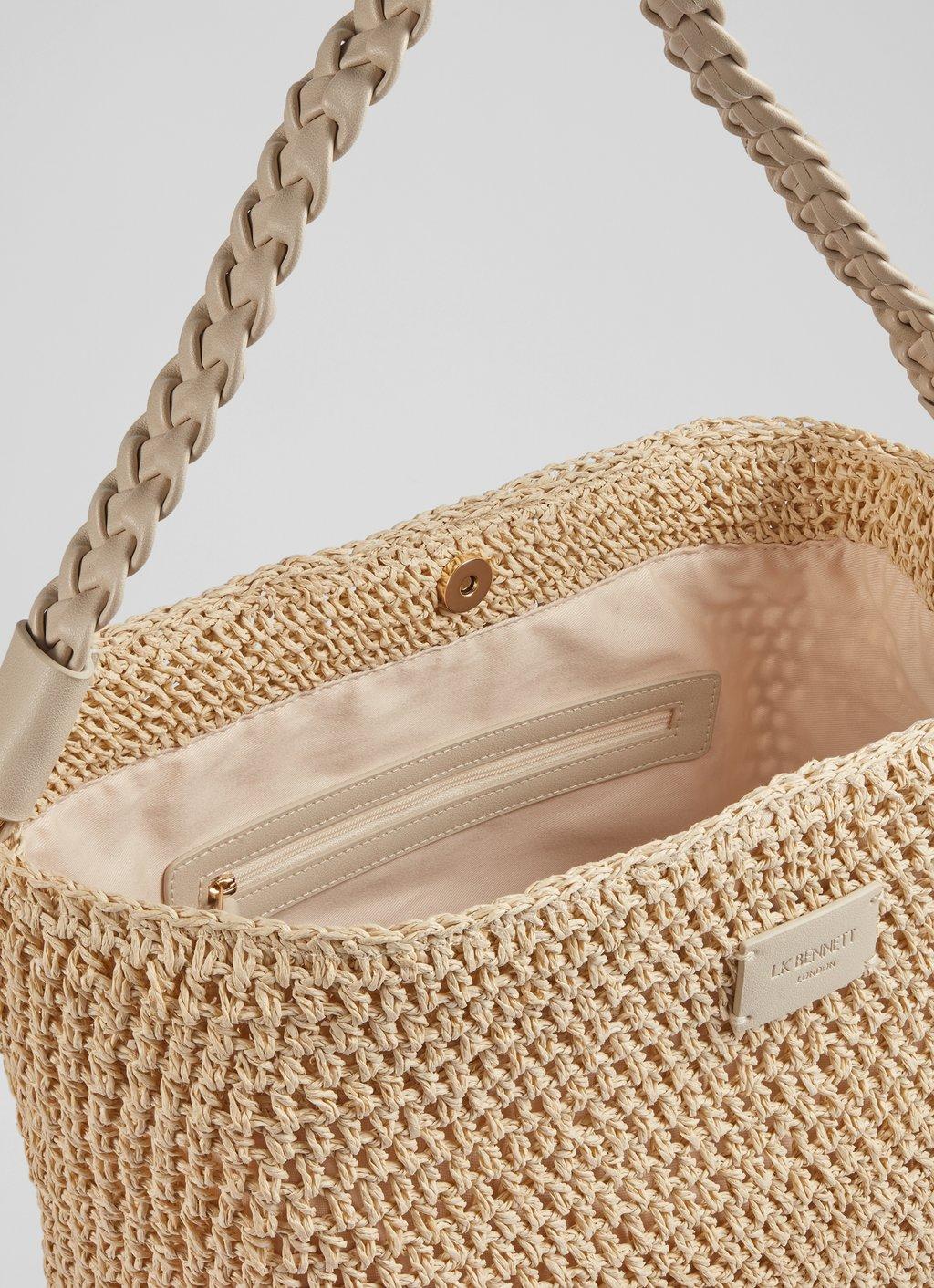Straw Bag Summer Beach Shoulder Bags for Women NEW Raffia Luxury