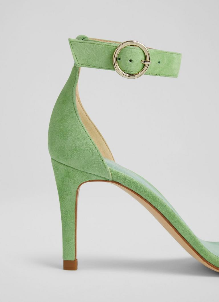 Green suede sandals uk discount
