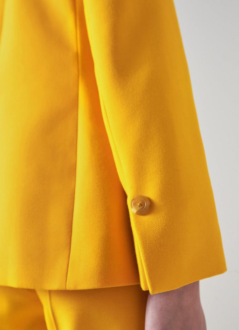 Yellow 2025 tailored jacket