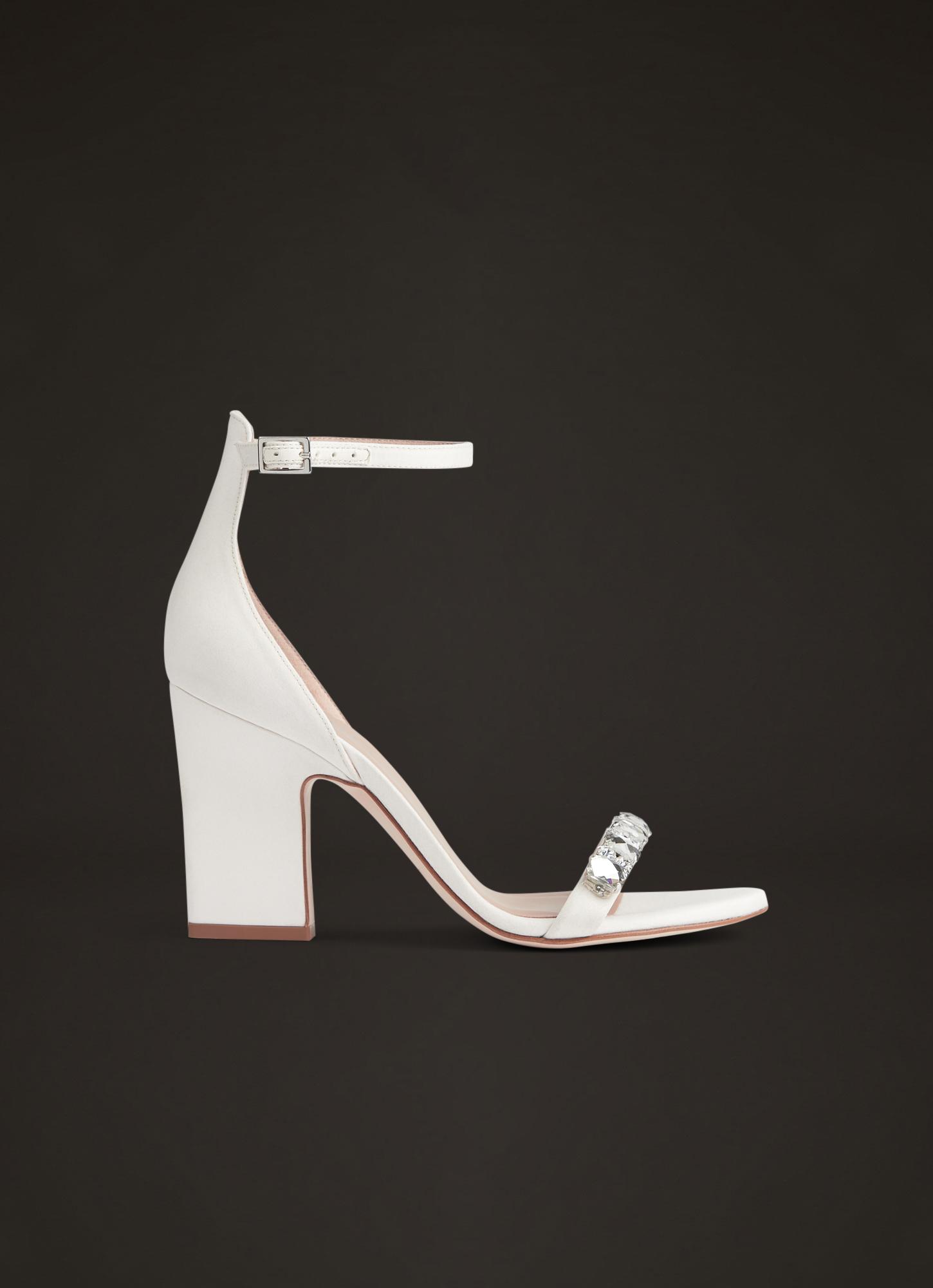 White store jewelled sandals