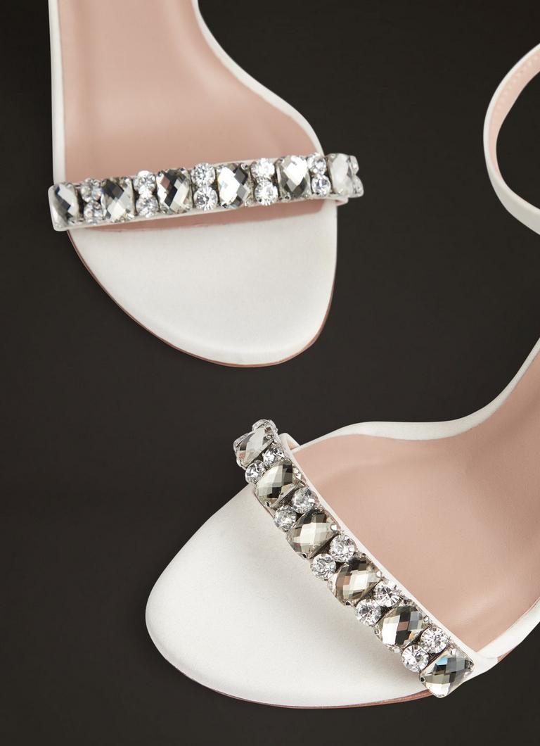 Pewter sandals for 2024 wedding