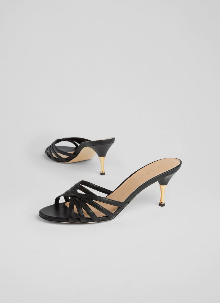 Kitten heel 2025 mule sandals