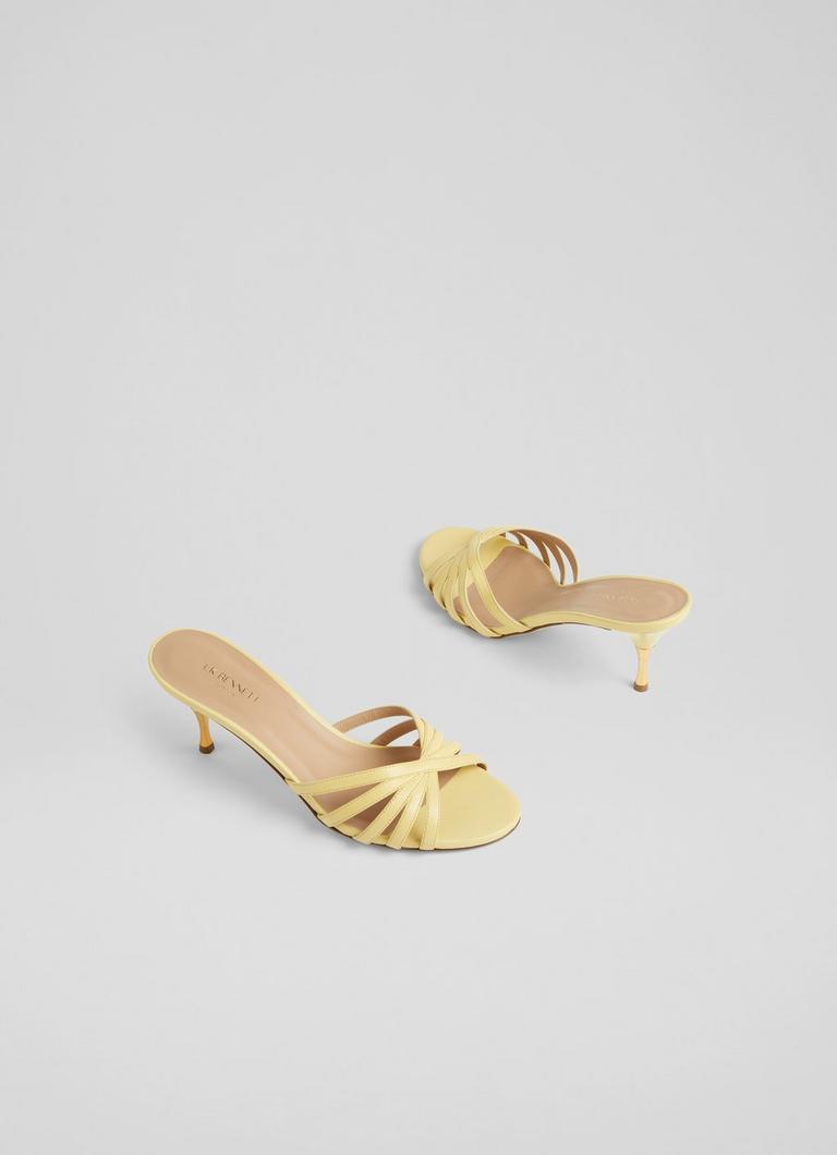 Kitten heel mule deals sandals
