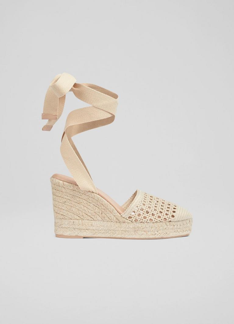 Lk bennett espadrilles wedges hotsell