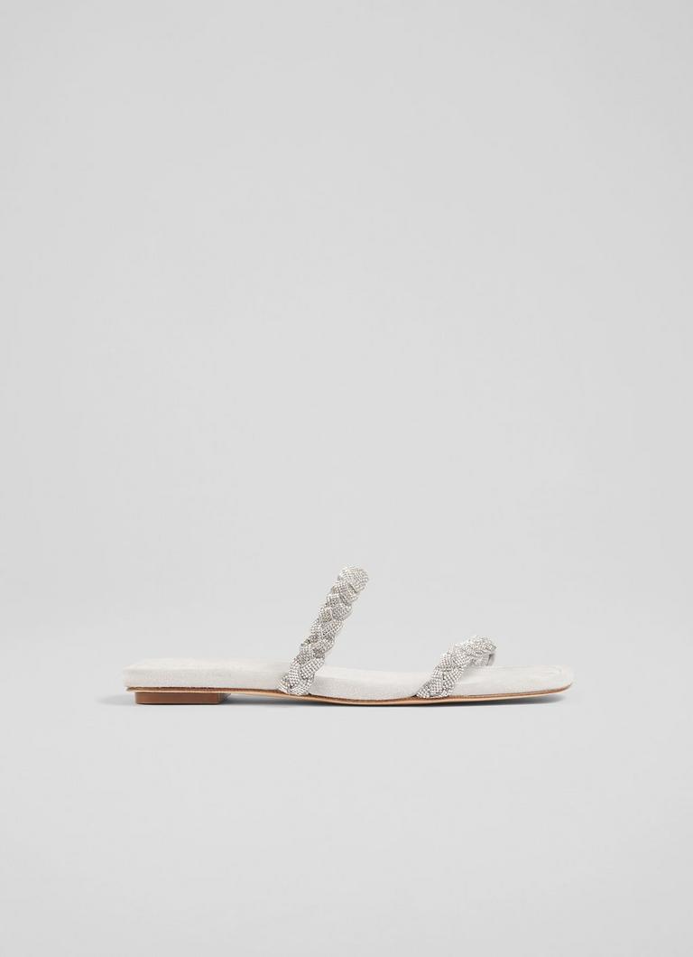 Crystal sandals deals