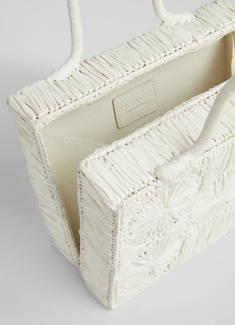 White raffia on sale