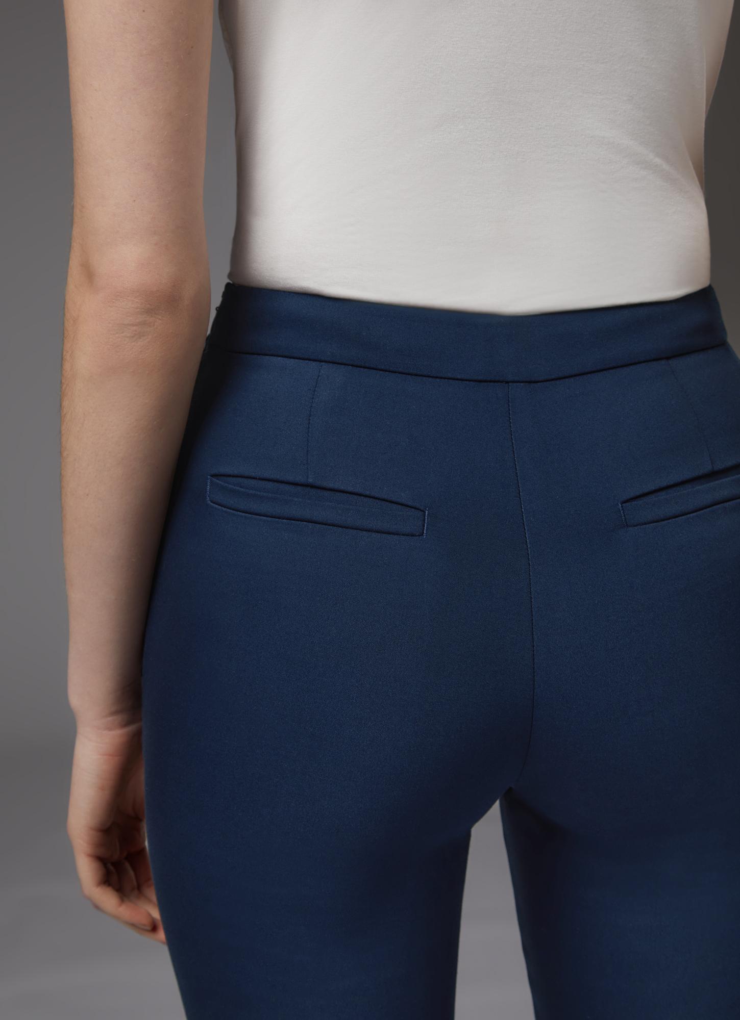 Galvan Stretch-crepe Skinny Pants In White | ModeSens