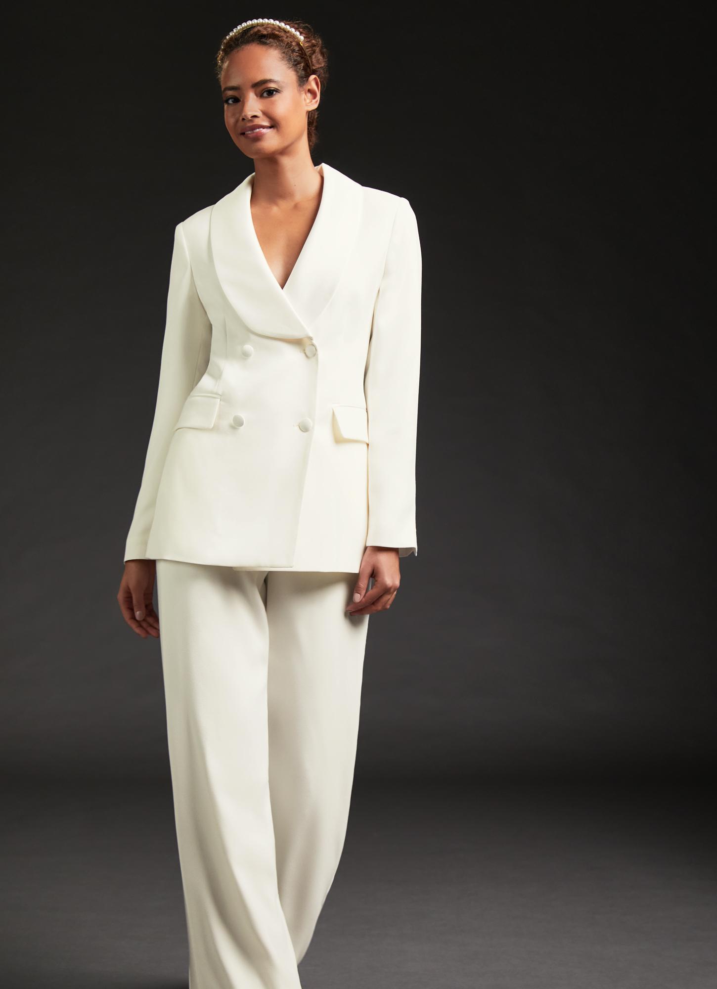 lk bennett trouser suit