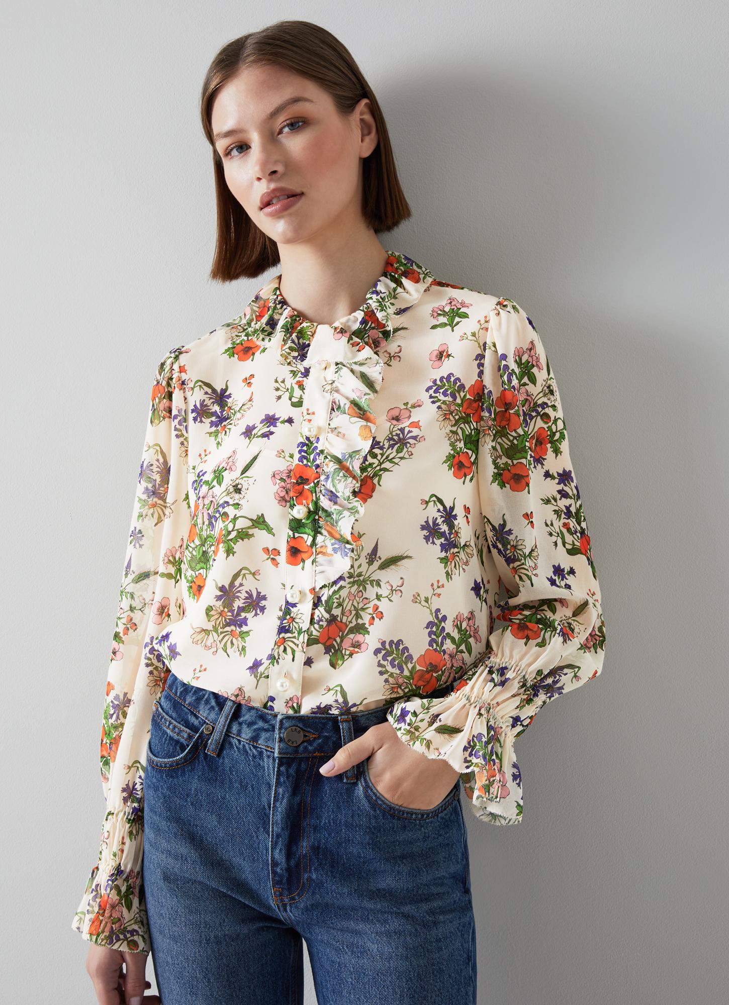 lk bennett sale tops