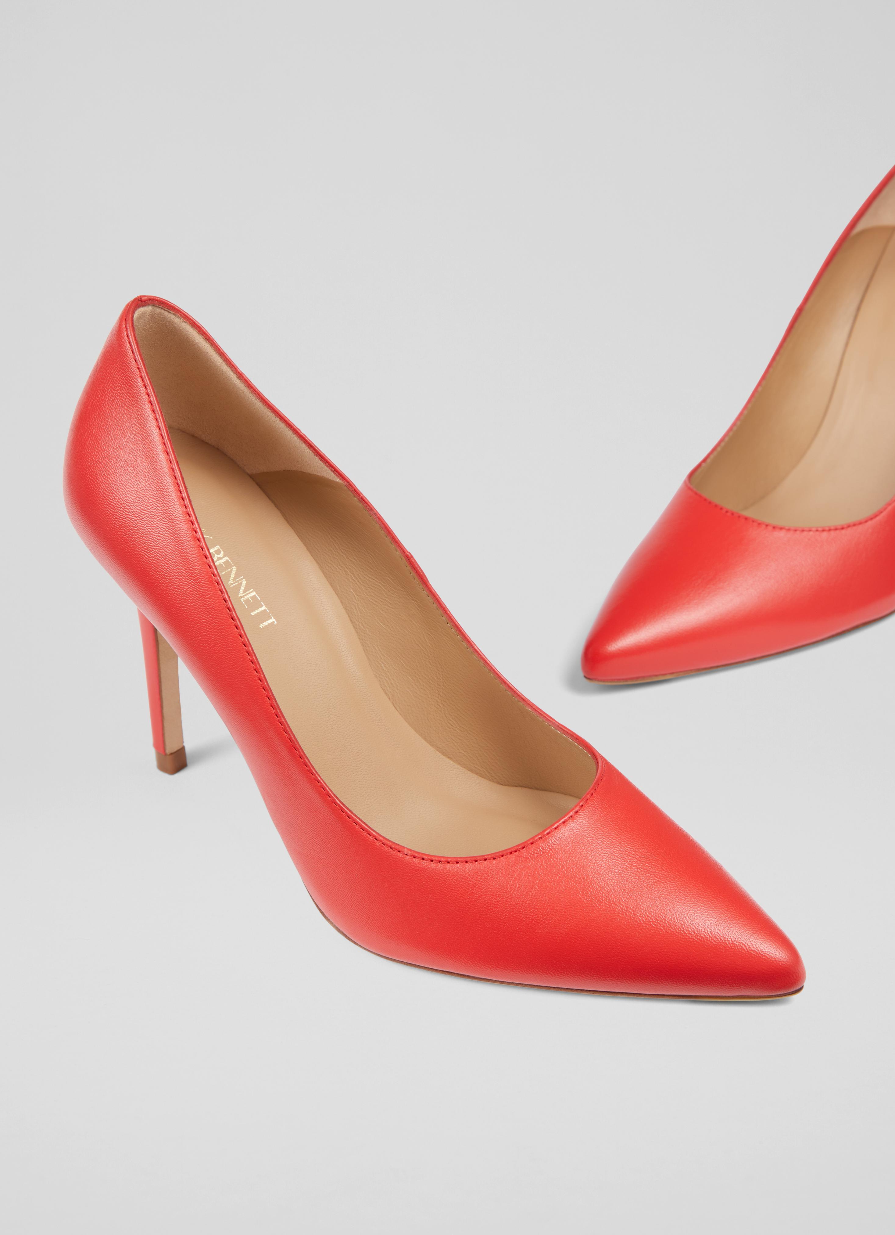 Low Heel Ladies Red Court Shoes Uk Red Pumps Low Heel Small Size