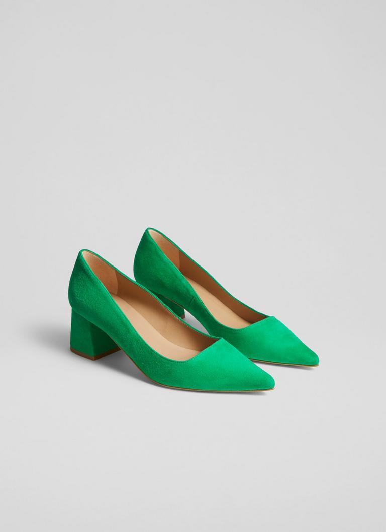 Green court heels discount