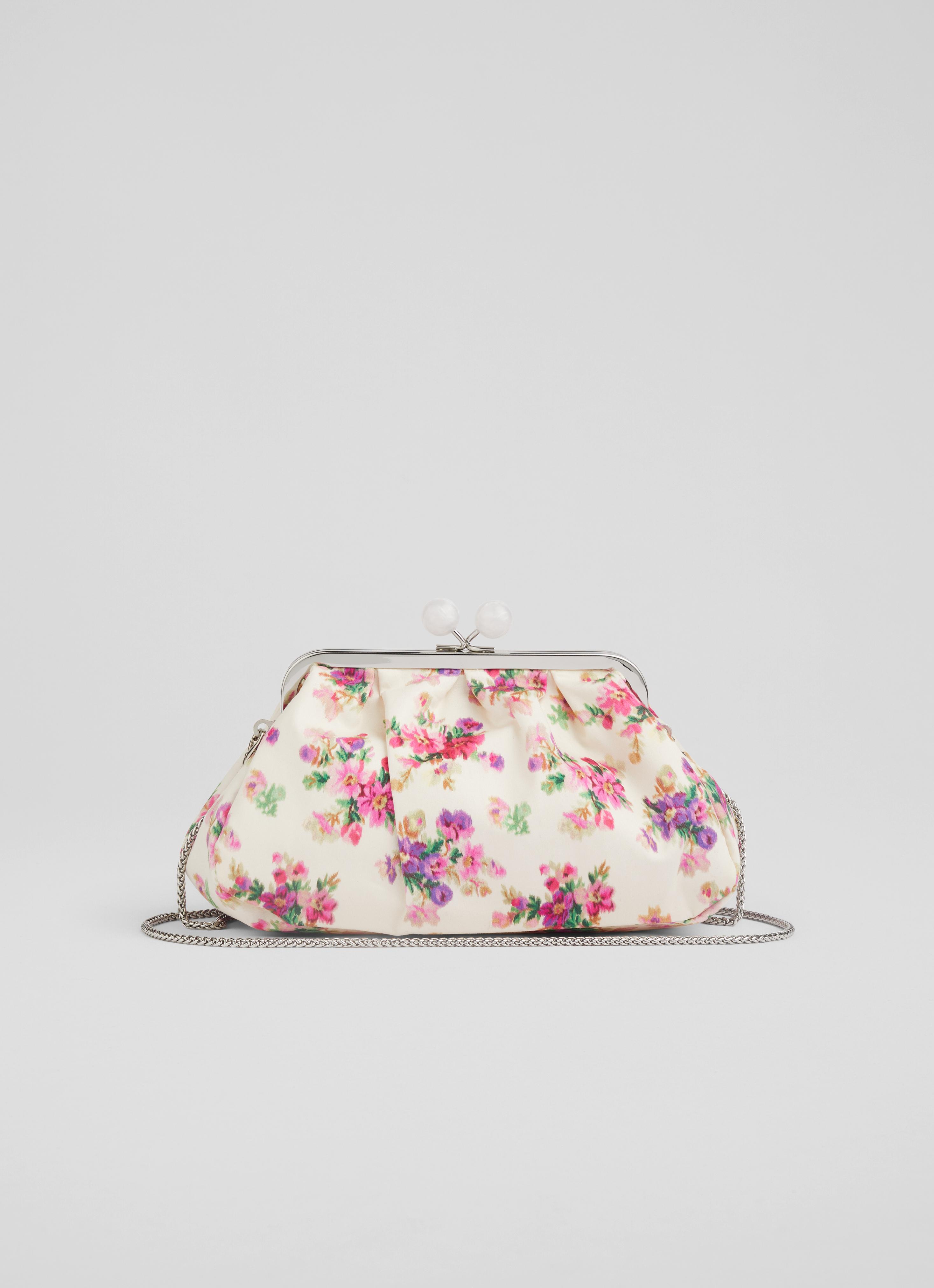 Lainey Bouquet Print Cotton Clutch | The Archive Sale | L.K.