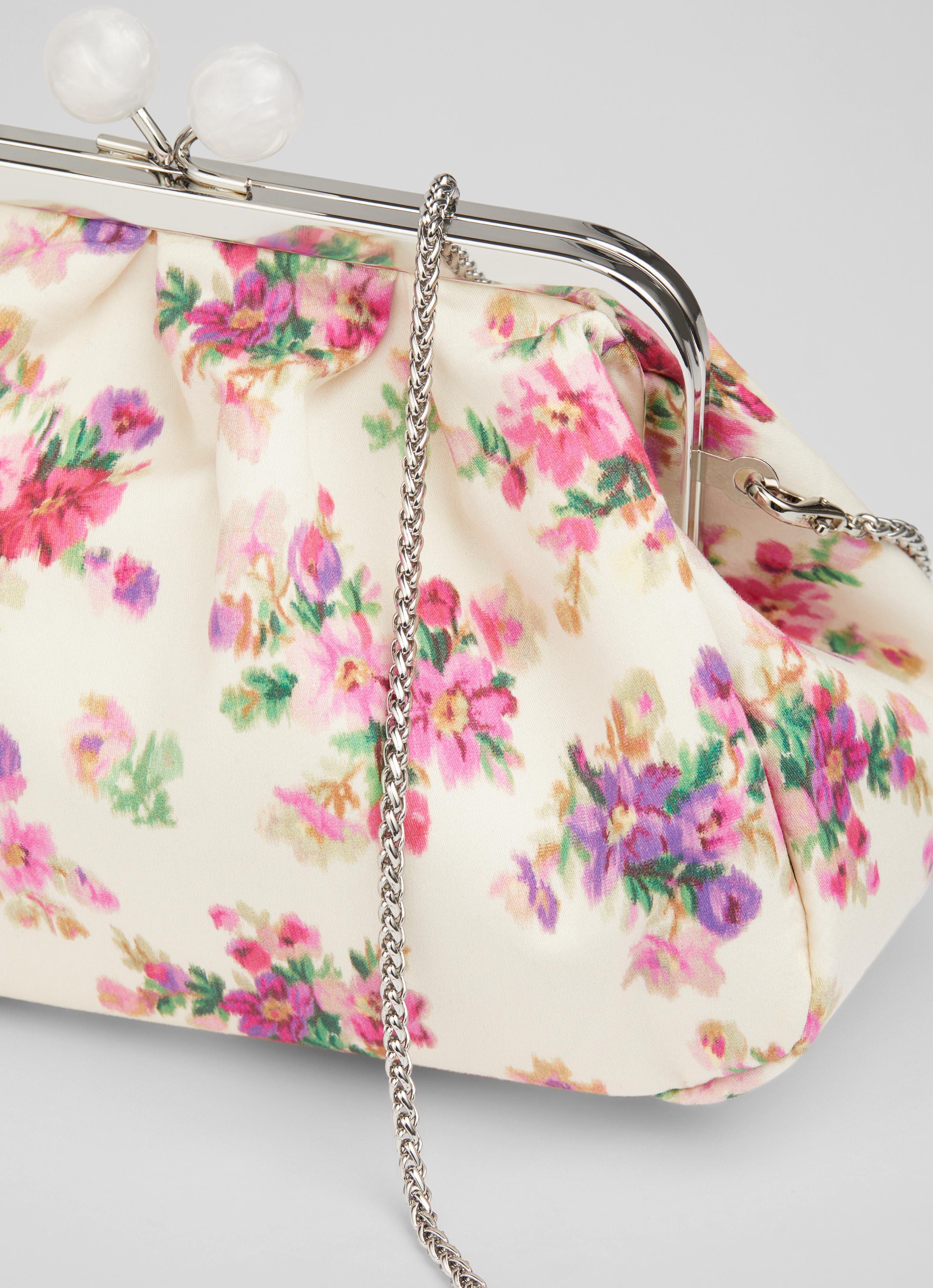 Lainey Bouquet Print Cotton Clutch | The Archive Sale | L.K.