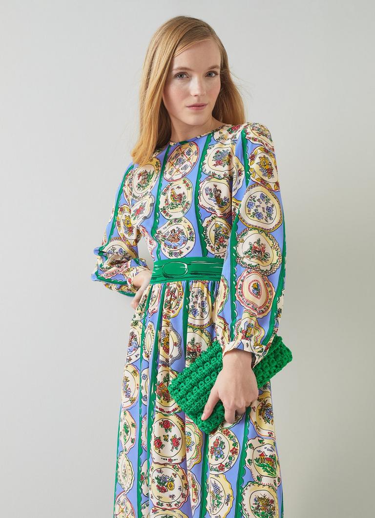 Lk bennett silk dress deals