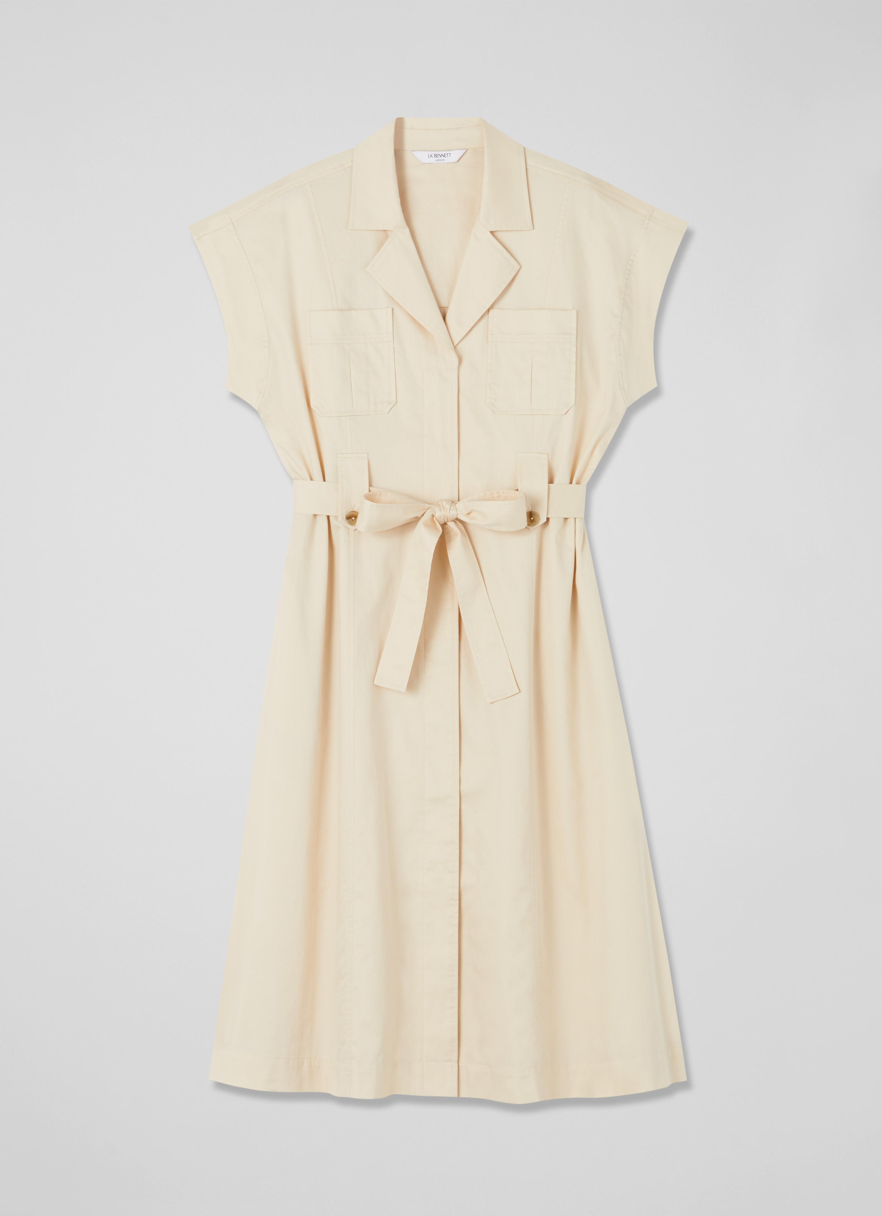 white christmas dresses Noble Organic Cotton Utility Dress – Short Wave