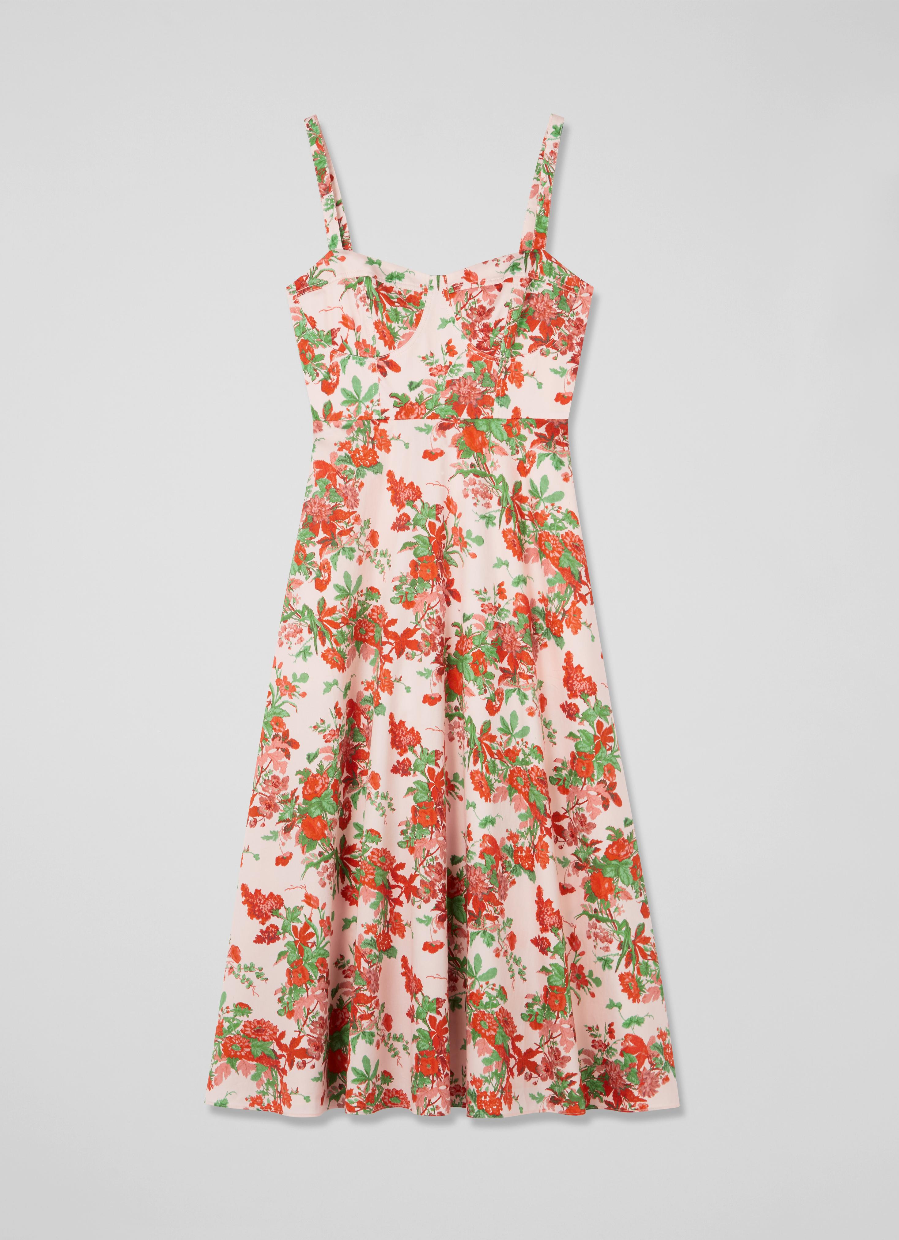Lucy Neon Garden Organic Cotton Sun Dress | The Archive Sale