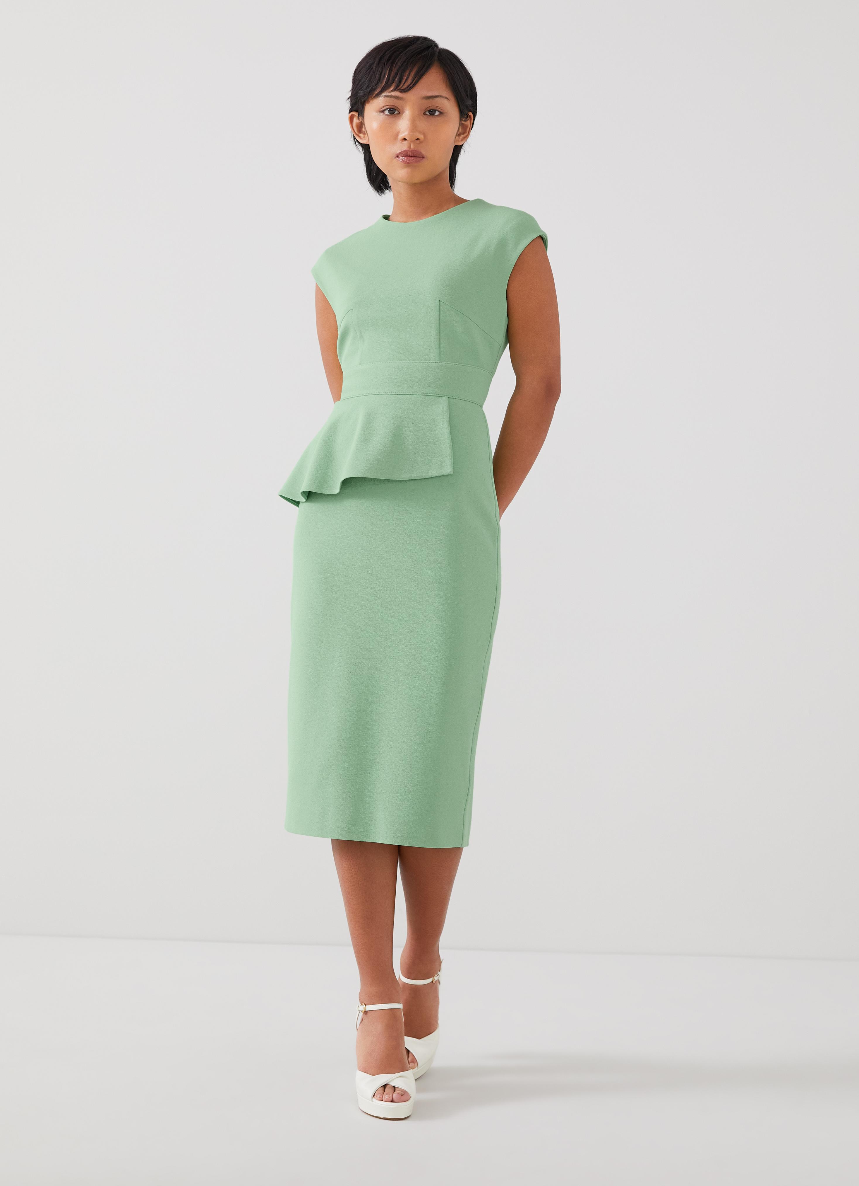 Mia Green Petite Dress with LENZING™ ECOVERO™ viscose