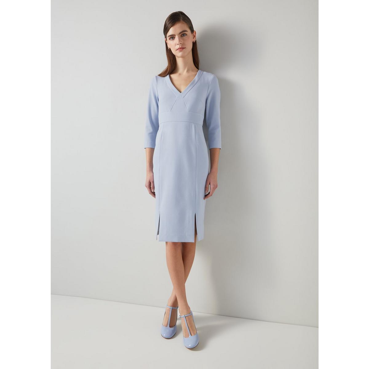 Blue Crepe Dress Lk Bennett Lemoni Dress Sky Blue Crepe Dress With Lenzing Ecovero Blue Crepe Dress Lk Bennett Lemoni Dress Sky Blue Crepe Dress With Lenzing Ecovero