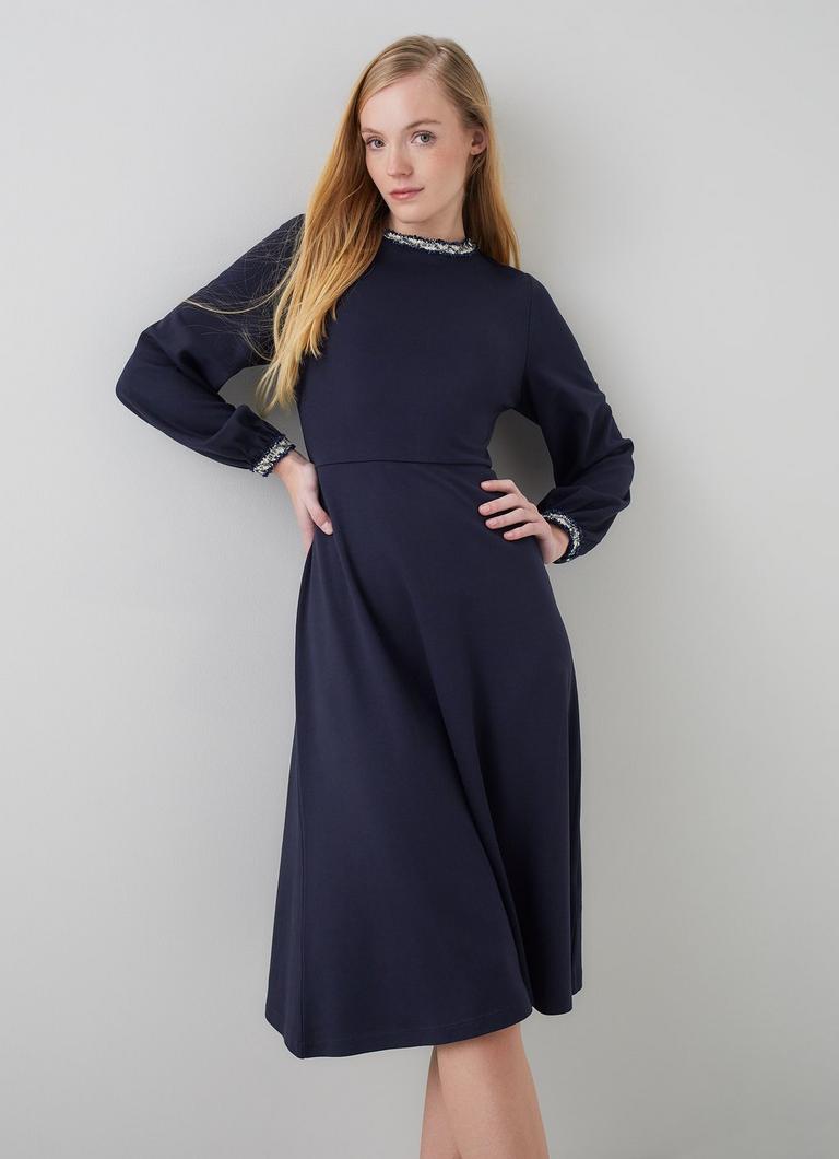 Lk bennett blue dress online