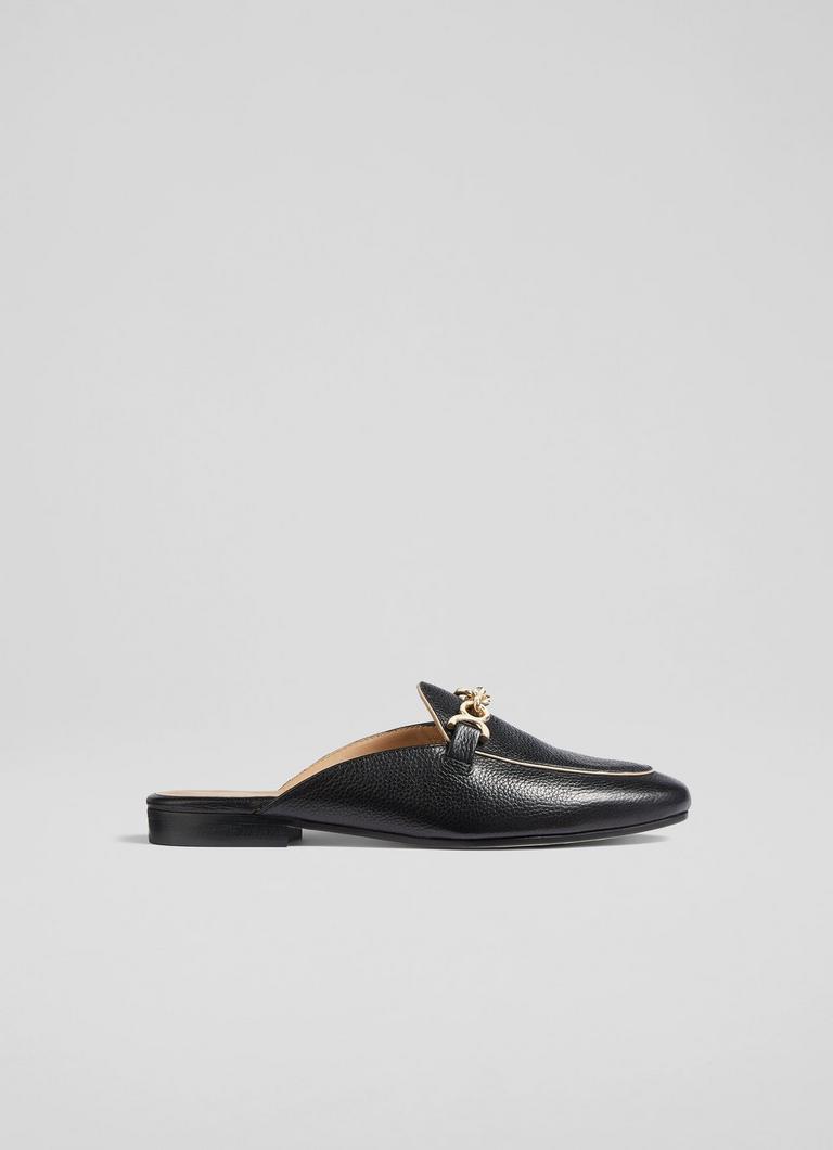 Slip on 2025 backless loafers