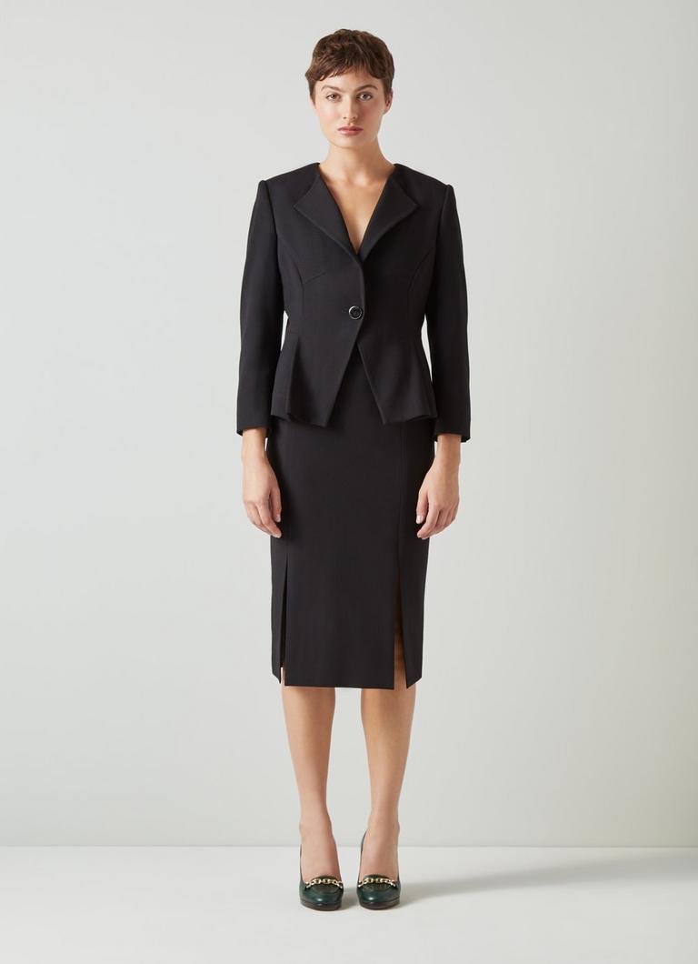 Ladies short black dress jackets sales